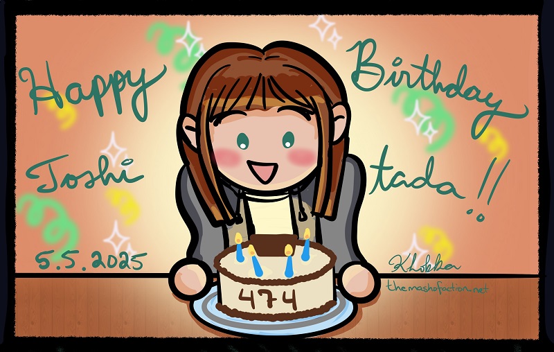Happy Birthda, Koma Toshitada! (=