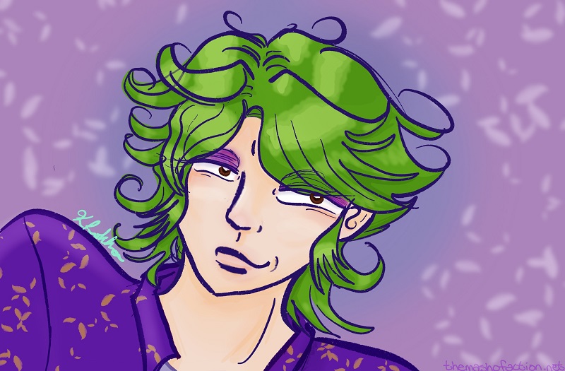 Casual sketch of Yamanouchi Naotoki.