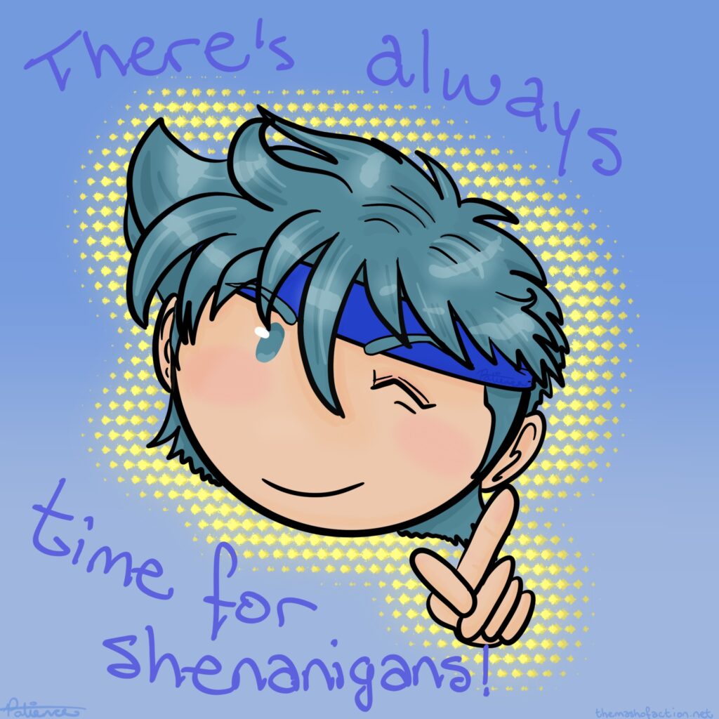 Touma- there’s always time for shenanigans!